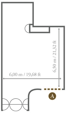 Planta salón Uruguay