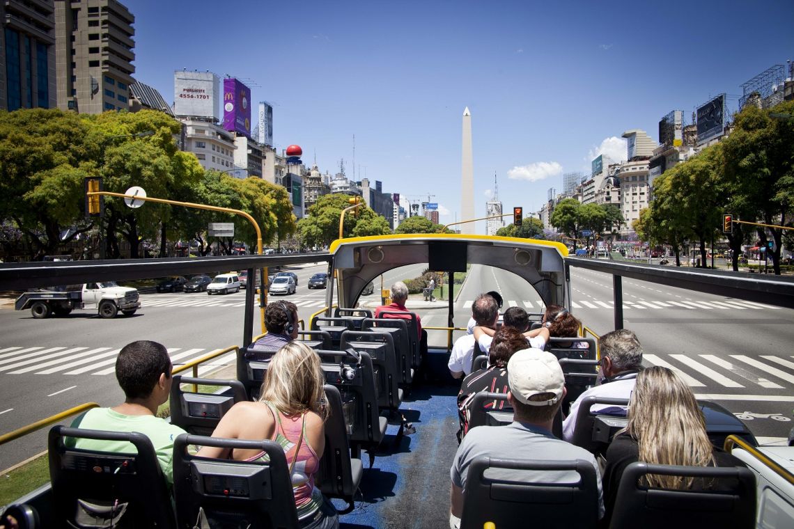 Crecimiento del turismo extranjero en CABA