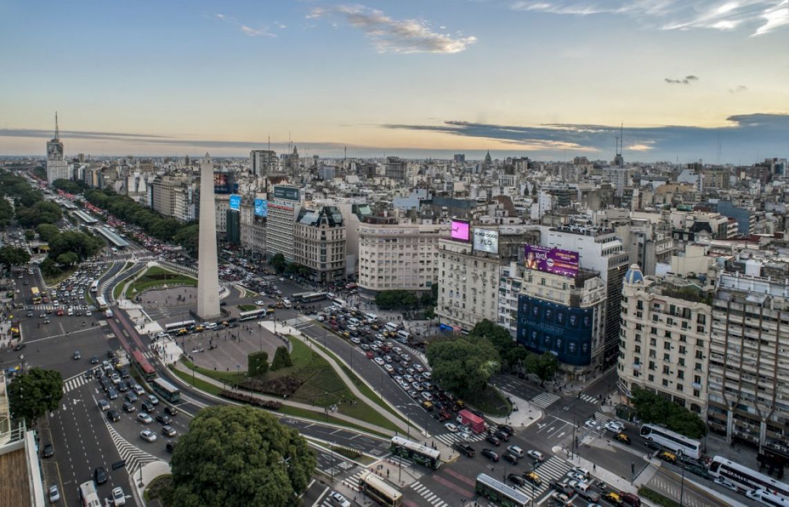 El Obelisco, nuevo monumento mundial del amor