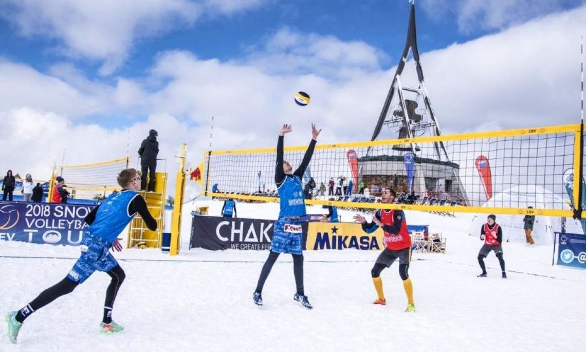 Snow Voley en Bariloche