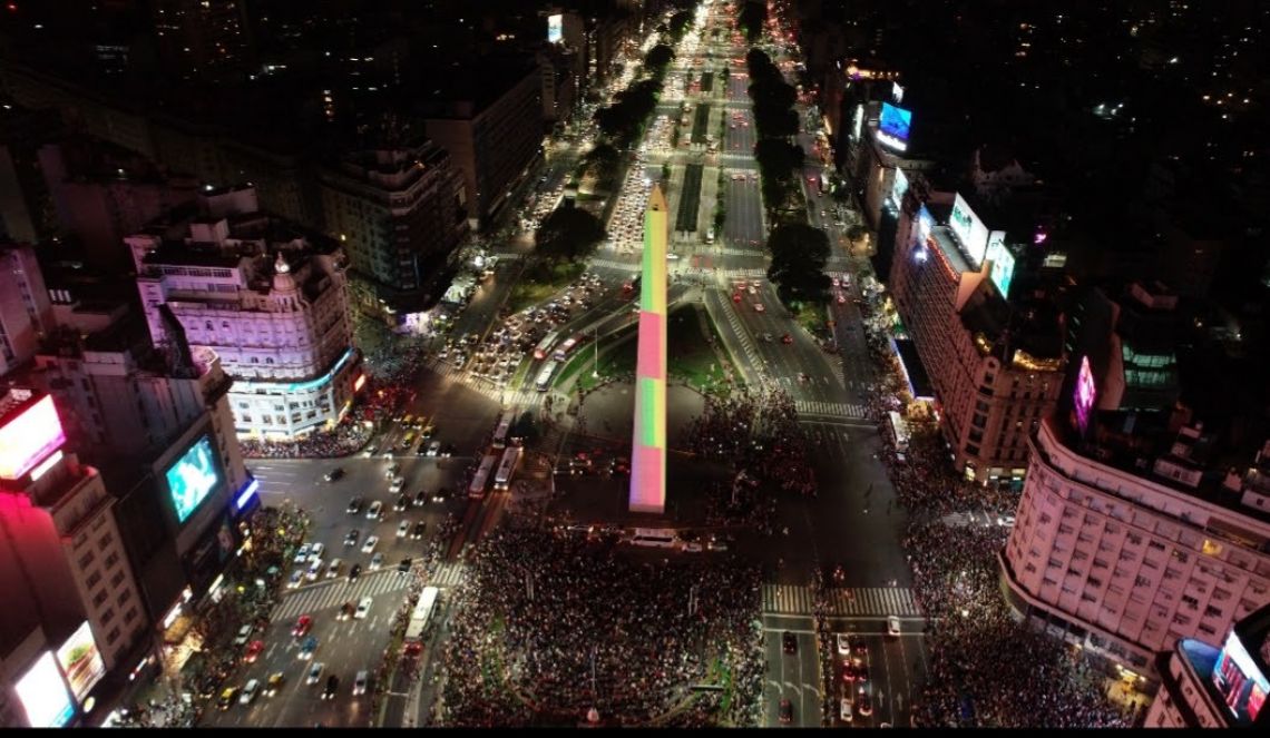 Exhibición de Le Parc desde el Piso 23