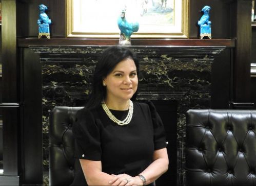 Encuentro con la prensa de Yuria Rodríguez